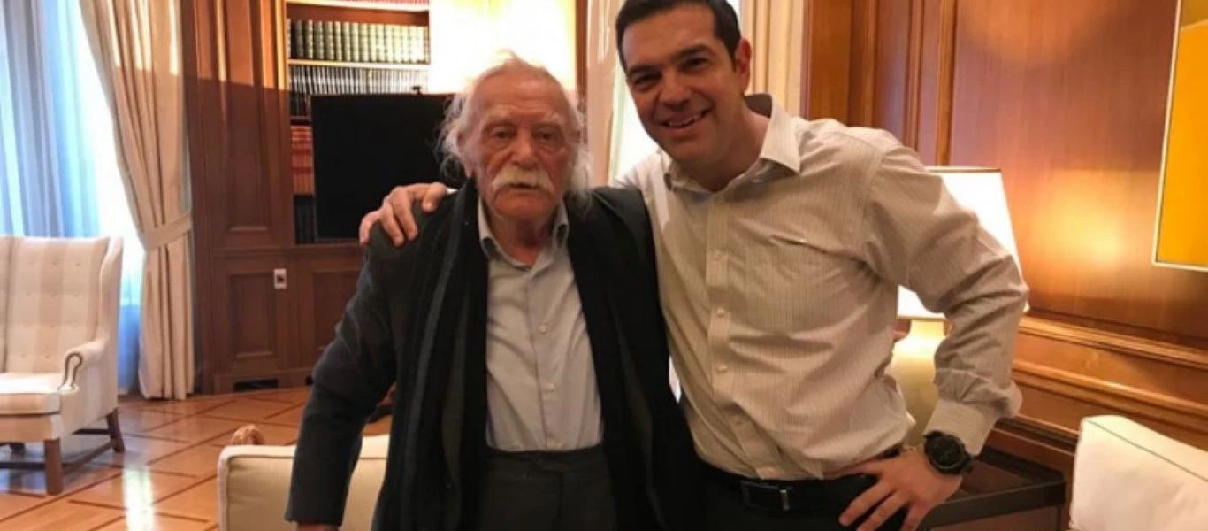 Νέα ανάρτηση Α. Τσίπρα για Μ. Γλέζο: «Ακόμη και όταν διαφώνησε με επιλογές μας είπε με θάρρος τη γνώμη του»